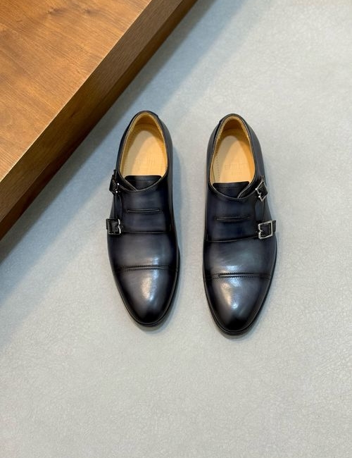 Berluti Cowhide Leather Dress Shoes