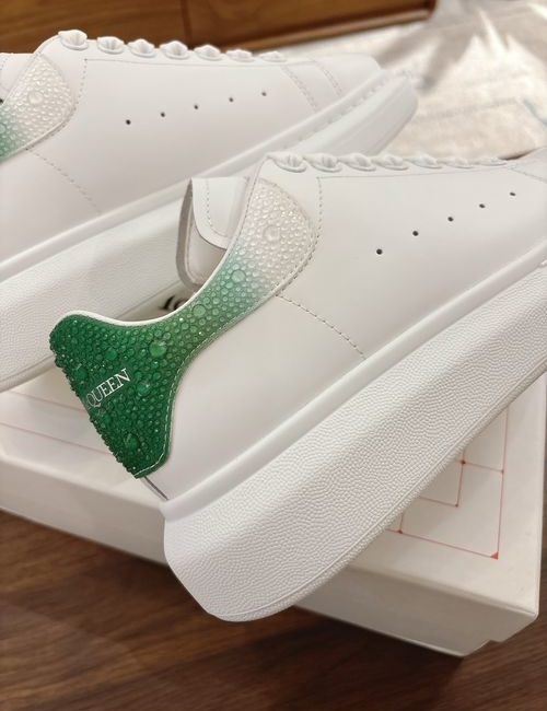 McQueen Premium Versatile White Sneakers