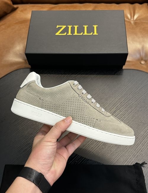Zilli Handmade Leather Comfortable Casual Shoes