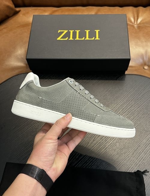 Zilli Handmade Leather Comfortable Casual Shoes