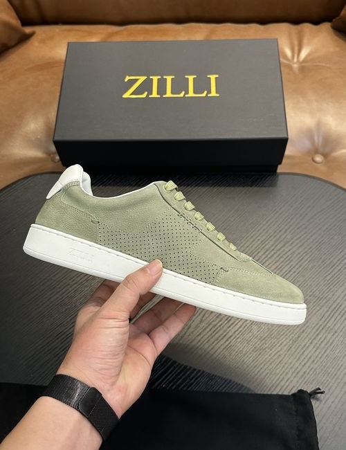 Zilli Handmade Leather Comfortable Casual Shoes
