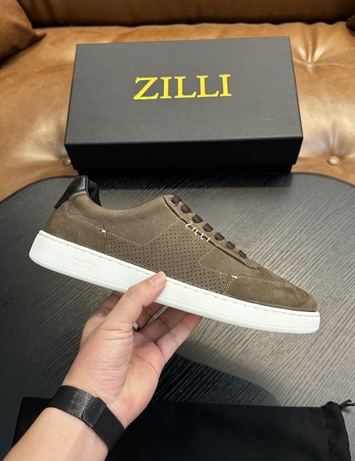 Zilli Handmade Leather Comfortable Casual Shoes