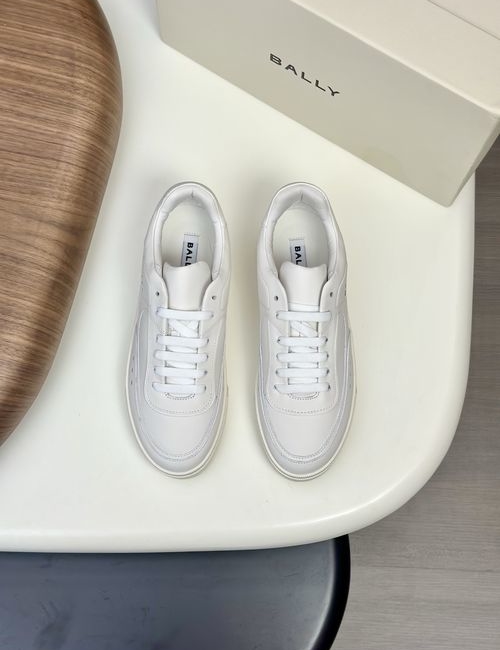 Bally Raise Casual Sneakers Nappa Leather Anti-slip Sole