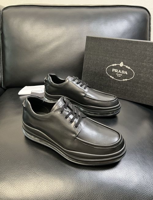 Prada Genuine Leather Casual Dress Shoes