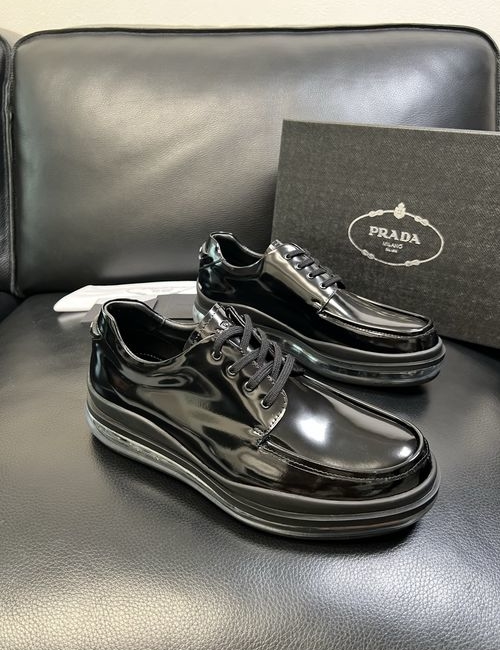 Prada Genuine Leather Casual Dress Shoes