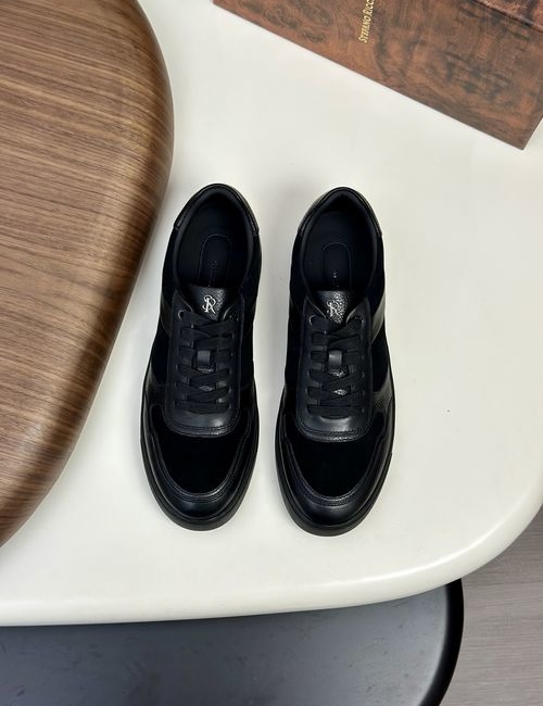 Stefano Ricci Leather Casual Sneakers