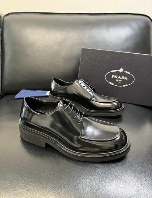 Prada Genuine Leather Loafers With Original Sole