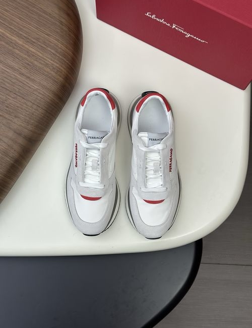 Ferragamo Gancini Premium Leather Casual Shoes