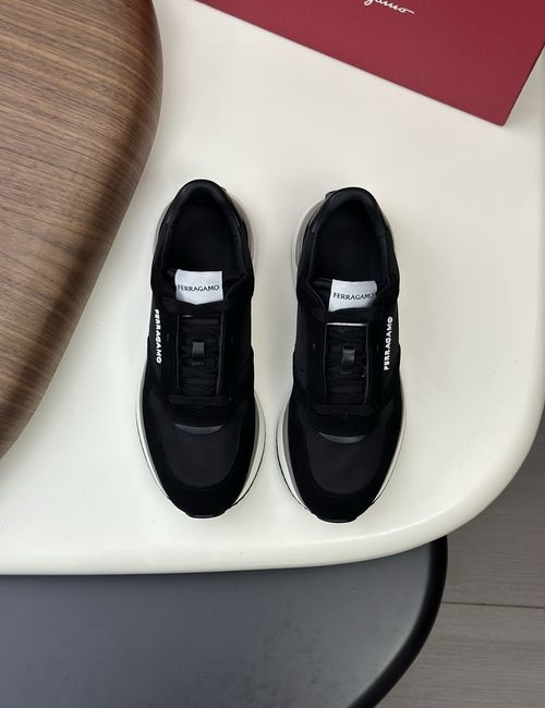 Ferragamo Gancini Premium Leather Casual Shoes
