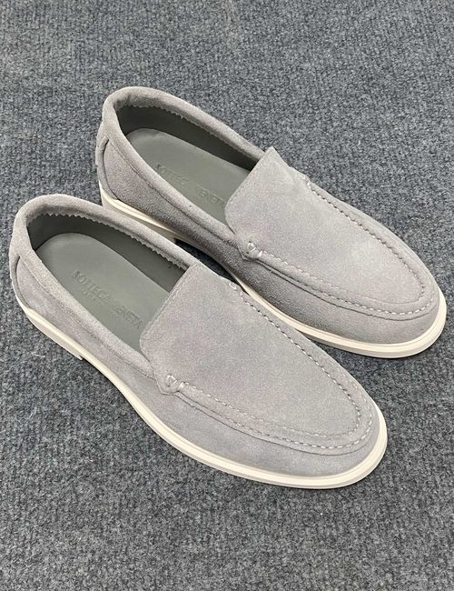 Bottega Veneta BV Fringe Tassel Loafers With Suede Upper