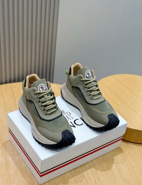 Moncler Low-top Lace-up Casual Sneakers