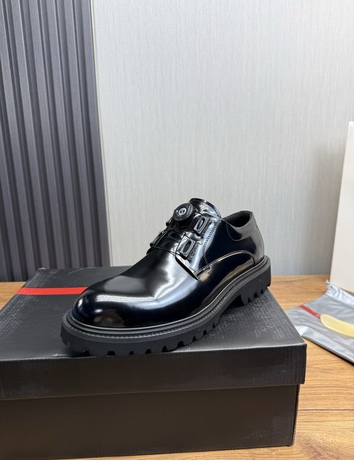 Prada Cow Leather Upper Casual Shoes