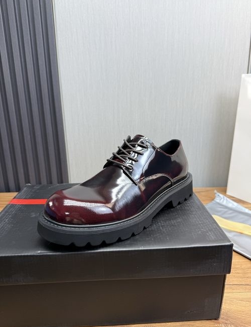 Prada Cow Leather Upper Casual Shoes