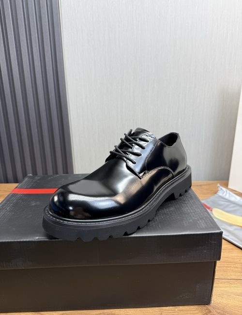 Prada Cow Leather Upper Casual Shoes