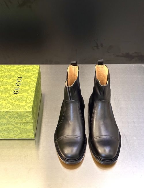 Gucci Formal Leather Shoes Stitching Craft