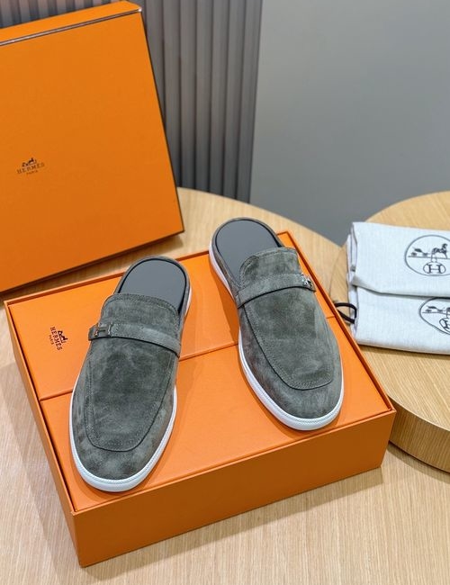 Hermes Freesstyle Mules Calfskin TPU Outsole