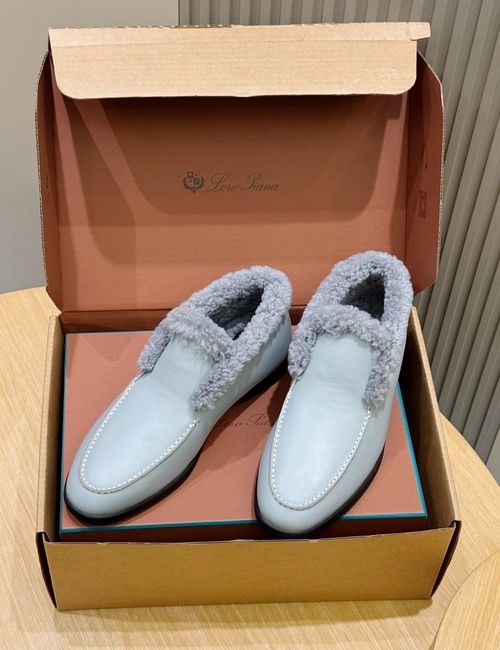 Loro Piana LP Open Walk Wool Boots Non-slip Sole