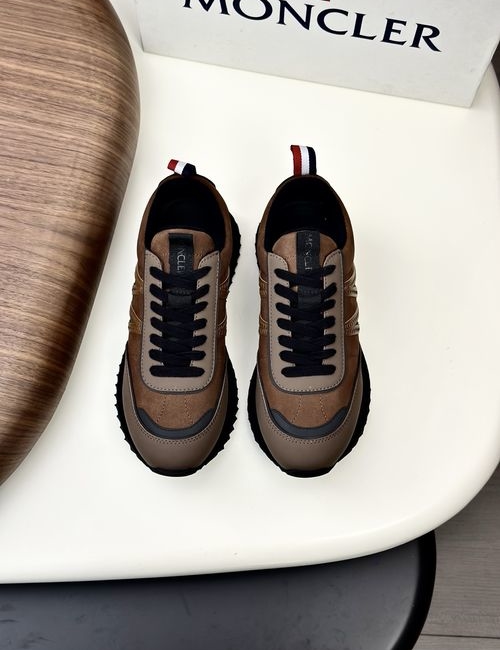 Moncler Breathable Mesh Sport Shoes With Rubber Sole