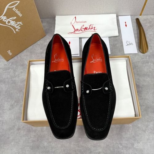 Christian Louboutin New Loafer Shoes With Red Sole