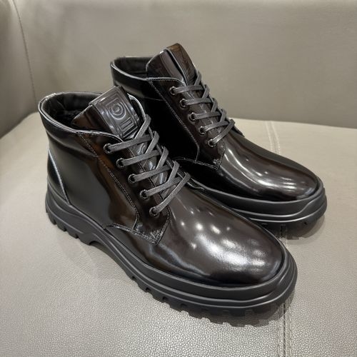 Ferragamo Fashion Ankle Boots, Wool Lining, Gancini Pattern