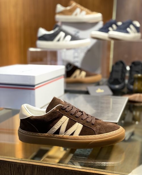 Moncler Pacey Sneakers: Leather, Fashion, Retro