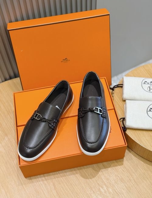 Hermes Ignacio Chaine D ancre Loafers