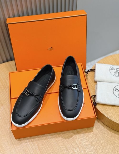 Hermes Ignacio Chaine D ancre Loafers