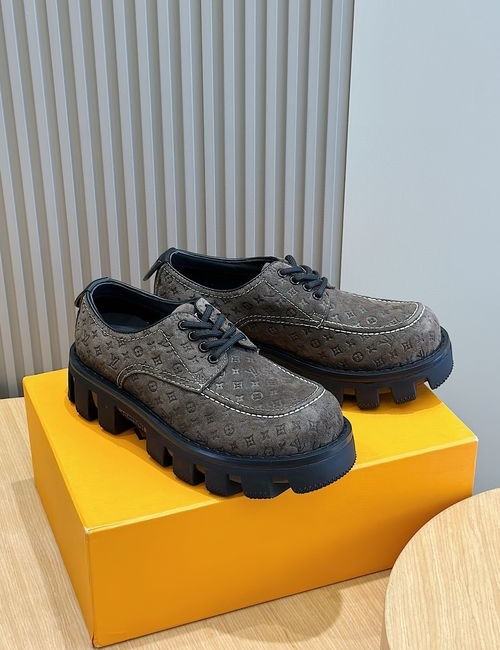 Louis Vuitton LV Checker Ankle Boots With Monogram Embossing