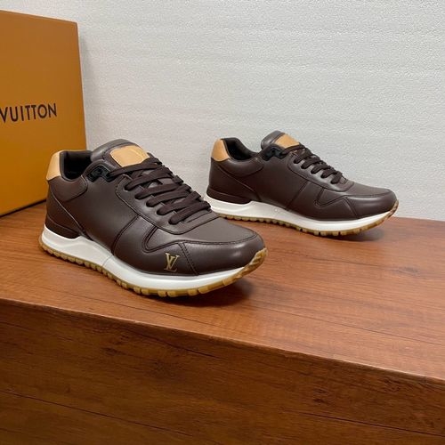 Louis Vuitton LV Run Away Leather Sneakers