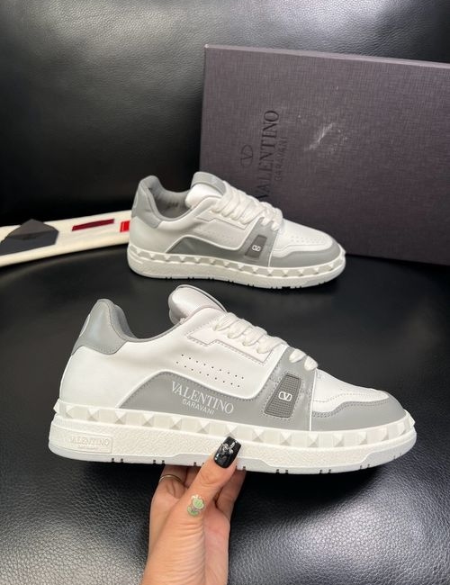 Valentino Color-blocked Sneakers With Soft Comfortable Insoles