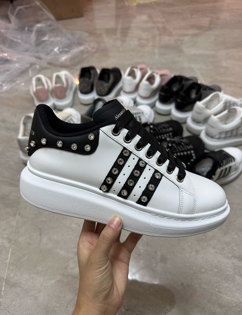 McQueen Premium Quality Mesh Lined Shoes