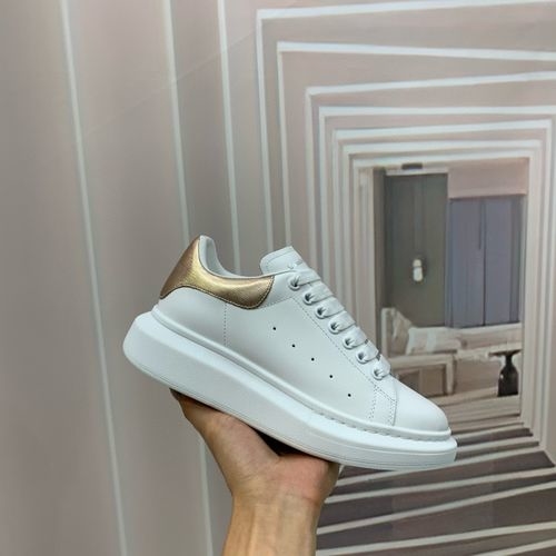 McQueen Premium Leather Sneakers With Extra Laces