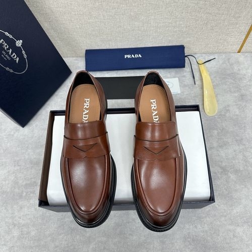 Prada Lace-Up Oxford Shoes With TPU Sole