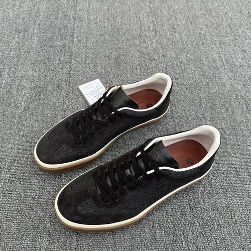 Loro Piana LP Cow Suede German-style Trainers