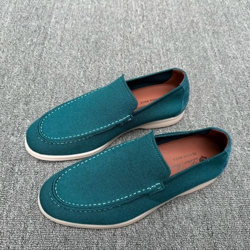 Loro Piana LP Wool Blend Knit Casual Sneakers