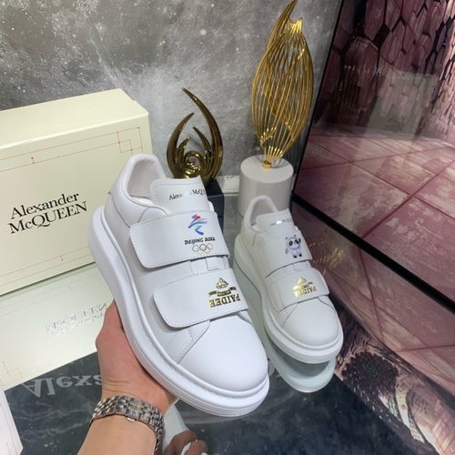 McQueen Premium Quality Sheepskin Lined Shoes