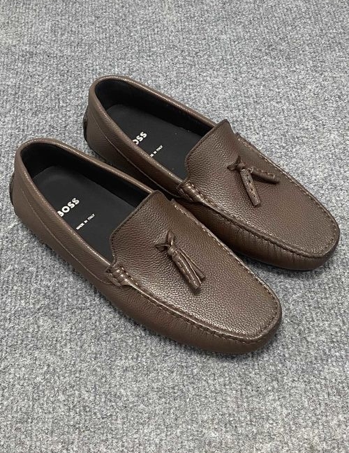 Hugo Boss Top Layer Leather Casual Leather Shoes