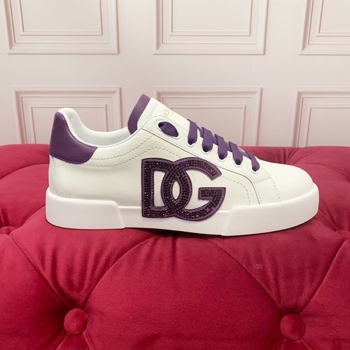 Dolce & Gabbana DG Premium Suede Leather Casual Shoes