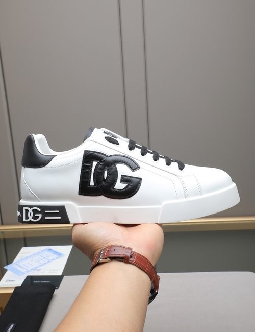 Dolce & Gabbana DG Portofino Series Napa Leather Sneakers