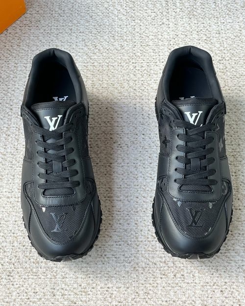 Louis Vuitton LV Classic Canvas Leather Run Away Sneakers