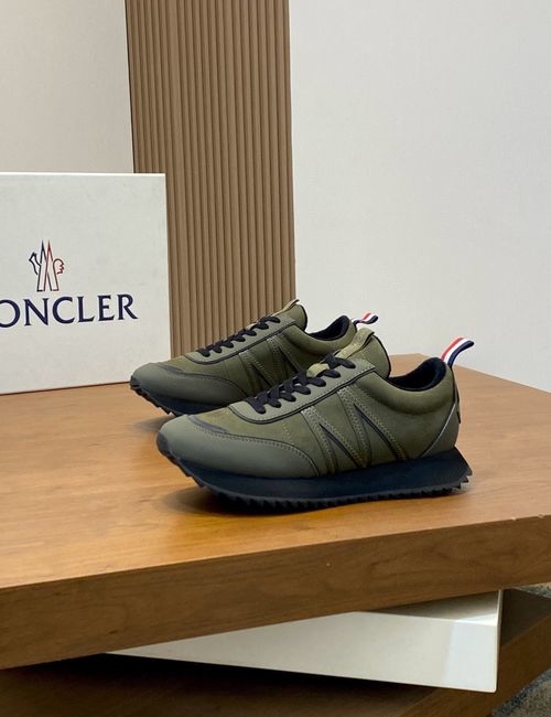 Moncler Cow Leather Upper Stitching Sneakers