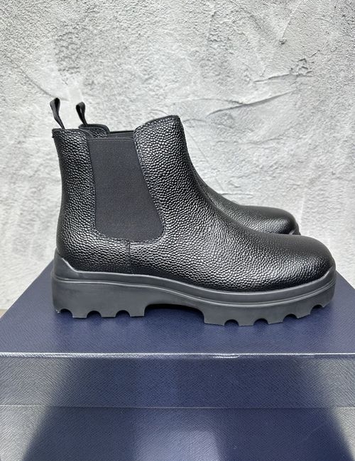 Prada Elastic Chelsea Business Shoes