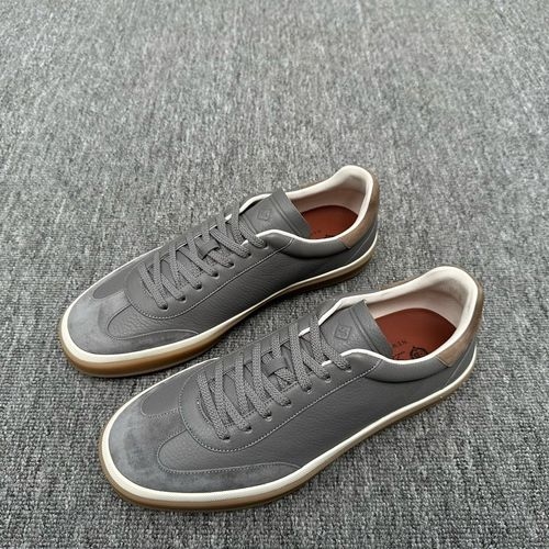 Loro Piana LP Suede Low-top Casual Sneakers