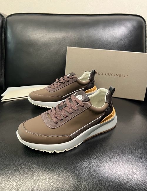 Brunello Cucinelli BC Premium Stitched Cow Leather Shoes