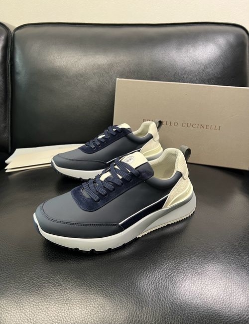 Brunello Cucinelli BC Premium Stitched Cow Leather Shoes
