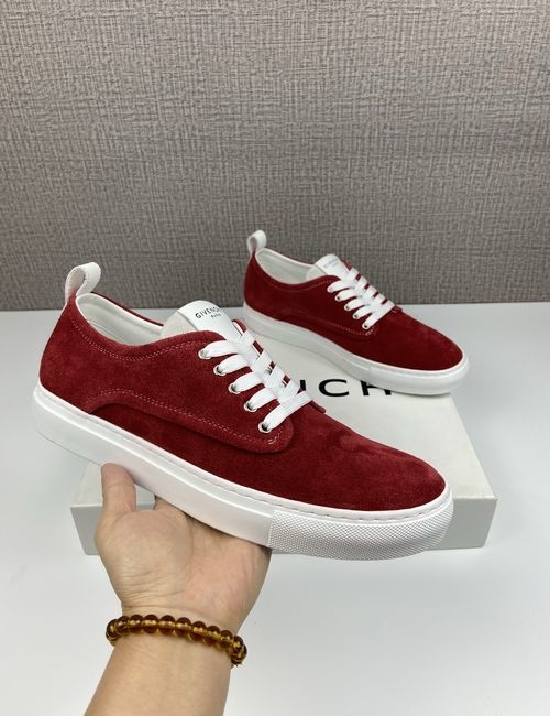 Givenchy New City Suede Leather Low-top Sneakers