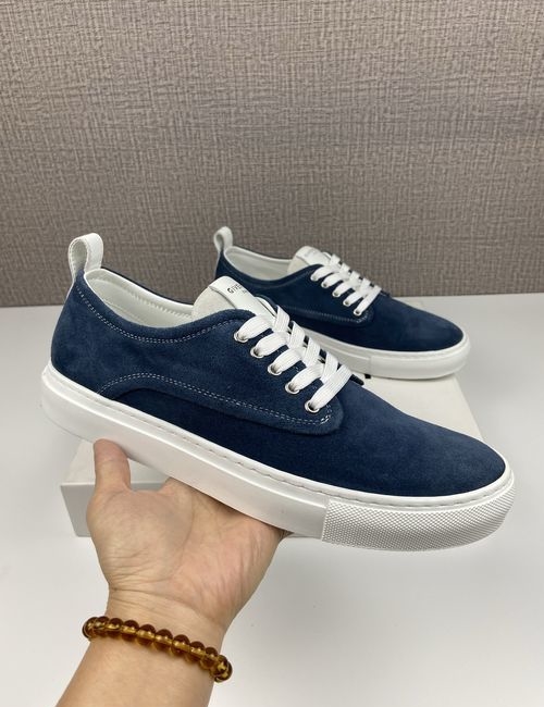 Givenchy New City Suede Leather Low-top Sneakers