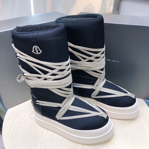 Moncler Rick Owens Casual Skate Shoes
