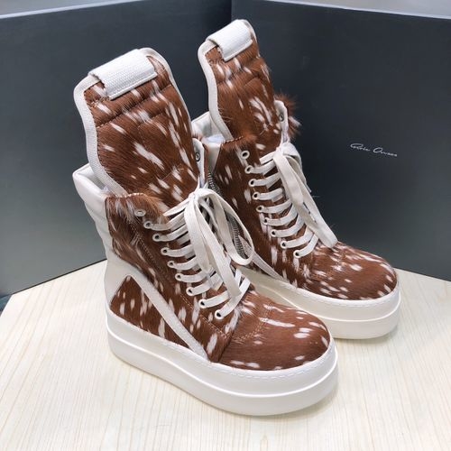 Chrome Hearts Chrome Hearts Horsehair X Rick Owens Sneakers