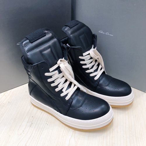 Rick Owens Wear-resistant Oxford Sole Casual Shoes